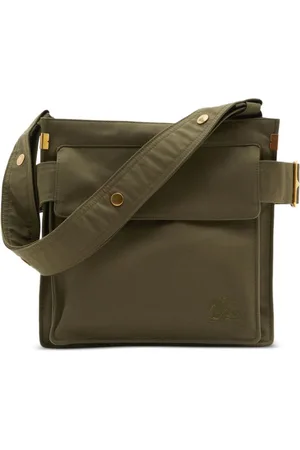 Burberry Trench logo-embroidered messenger bag