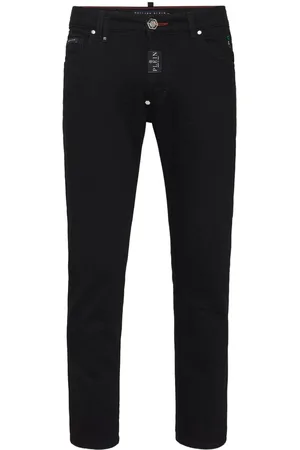 Philipp Plein Logo-plaque skinny-cut jeans