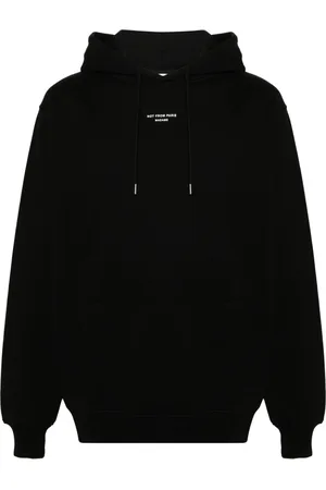 Drôle de Monsieur La Hoodie Slogan cotton hoodie