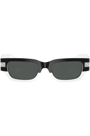 VERSACE Classic rectangle-frame sunglasses
