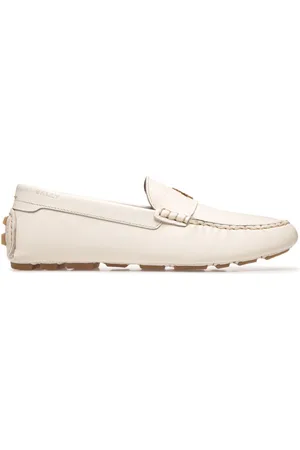 Bally Logo-plaque leather loafers