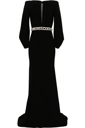 Jenny Packham Layla crepe maxi dress