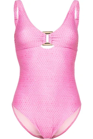 Heidi Klein Guana Island snake-print swimsuit