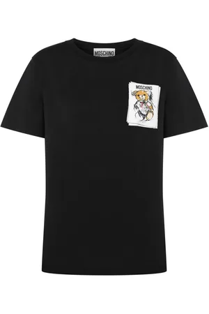 Moschino Teddy Bear-print cotton T-shirt