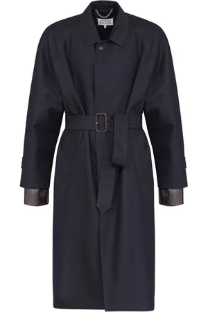 Maison Margiela Iridescent belted trench coat