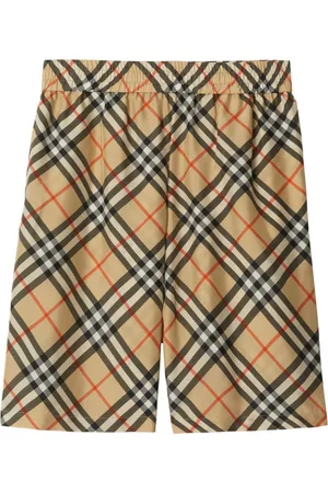 Burberry Vintage Check silk shorts
