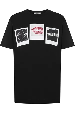 Moschino Graphic-print cotton T-shirt