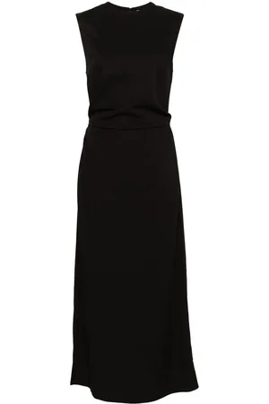 Totême Tie-waist sleeveless midi dress