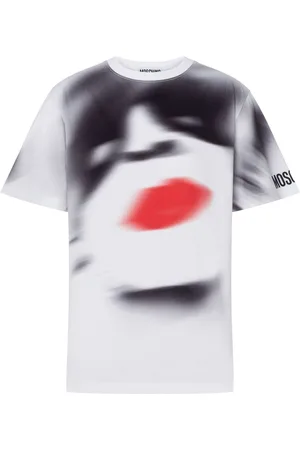 Moschino Graphic-print cotton T-shirt