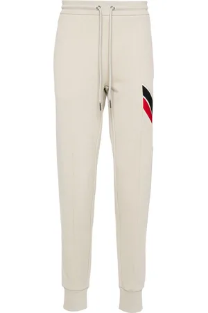 Moncler Stripe-detail logo-appliqu?? track pants