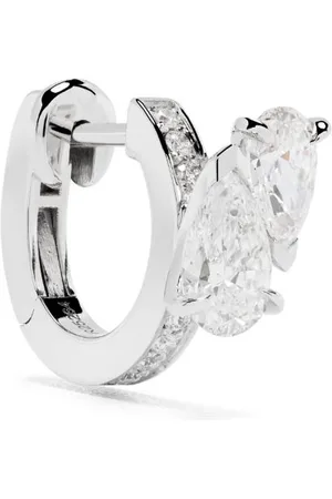 Repossi 18K gold Serti Sur Vide diamond earring