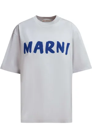 Marni Logo print cotton t-shirt