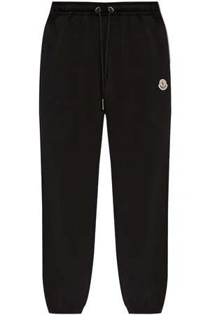 Moncler Logo-patch cotton track pants