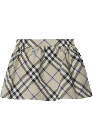 Burberry Check cotton skirt