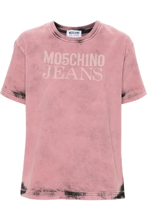 Moschino Logo-print twill T-shirt