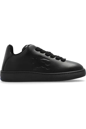Burberry Twisted metal detail leather sneakers