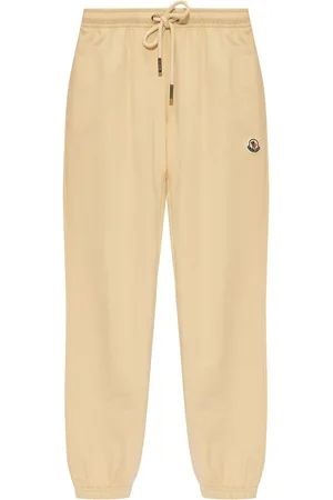 Moncler Logo-patch cotton track pants