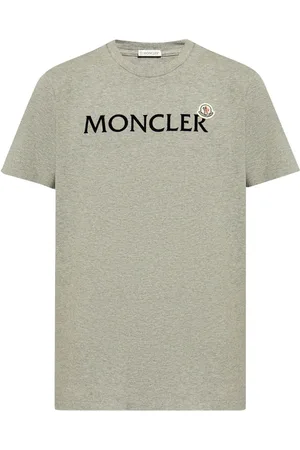Moncler Flocked-logo cotton T-shirt