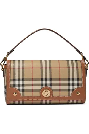 Burberry Vintage Check logo-plaque shoulder bag