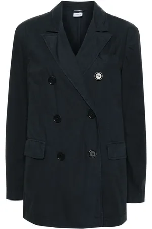 Aspesi Double-breasted cotton blazer
