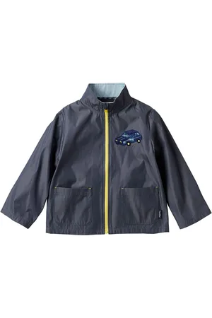 Familiar Car-embroidered bomber jacket