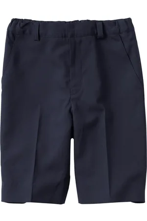 Familiar Elasticated-waist wool shorts