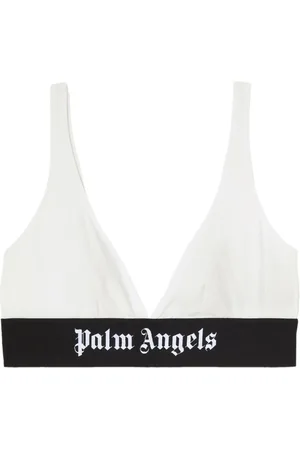 Palm Angels Logo-underband triangle-cup bra