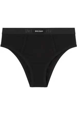 Palm Angels Logo-waistband high-waist briefs