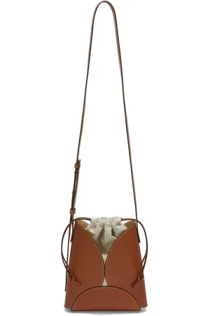 Jil Sander Curve leather crossbody bag