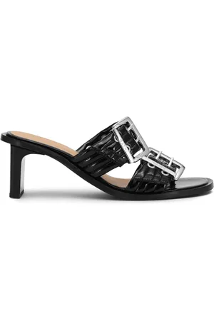 Ganni Belted buckled sandals