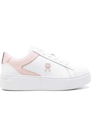 Tommy Hilfiger Court 45mm leather flatform sneakers