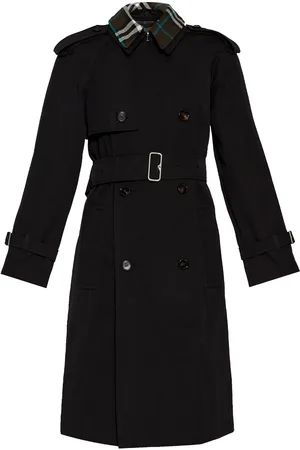Burberry Detachable-collar trench coat