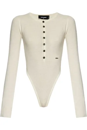 Dsquared2 Button-up knitted bodysuit