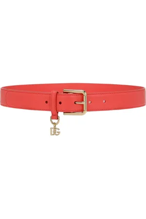 Dolce & Gabbana DG-charm leather belt