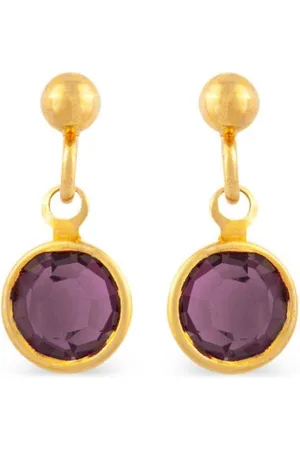 Susan Caplan 1980s Rediscovered crystal-embellished earrings