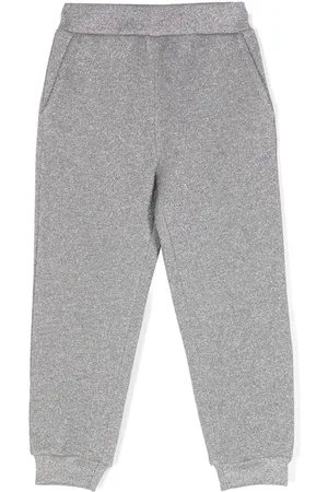 MONNALISA Metallic-effect trousers