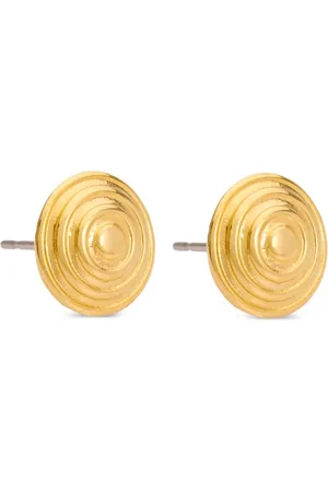 Susan Caplan 1980s Rediscovered engraved earrings