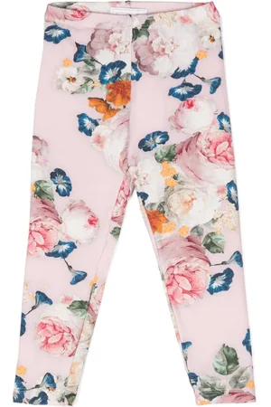 MONNALISA Floral-print leggings