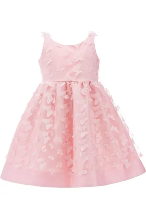 Tulleen Mariposa butterfly-appliqu?? tulle dress