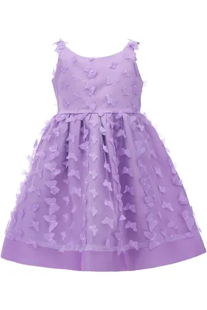 Tulleen Mariposa butterfly-appliqu?? tulle dress