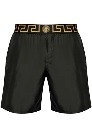 VERSACE Greca Border swim shorts