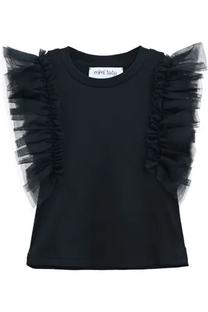 Mimi Tutu Tulle-sleeve T-shirt