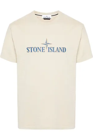 Stone Island Logo-print cotton T-shirt