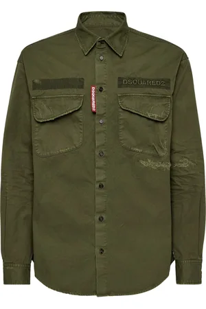 Dsquared2 Ranger logo-embroidered shirt