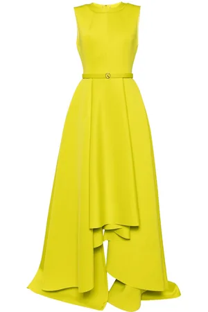 Saiid Kobeisy High-low neoprene gown