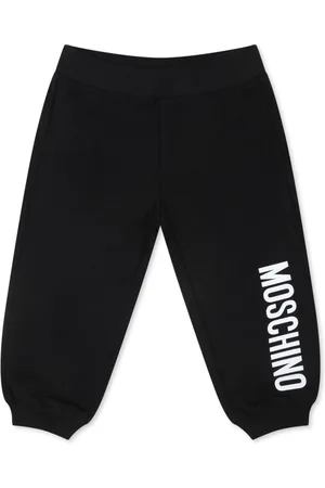Moschino Logo-print cotton track pants