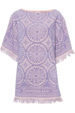 ZIMMERMANN Hallday towelling mini dress