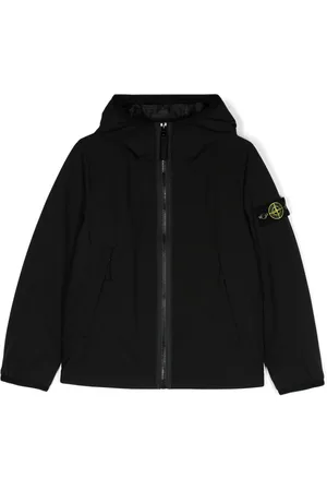 Stone Island Compass-badge hooded jacket