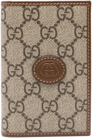 Gucci GG Supreme-canvas bi-fold wallet