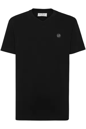 Philipp Plein Logo-appliqu?? cotton T-shirt